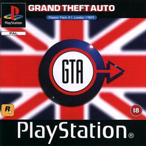 Gta London (Add On) (Grand Theft Auto London) Ps1