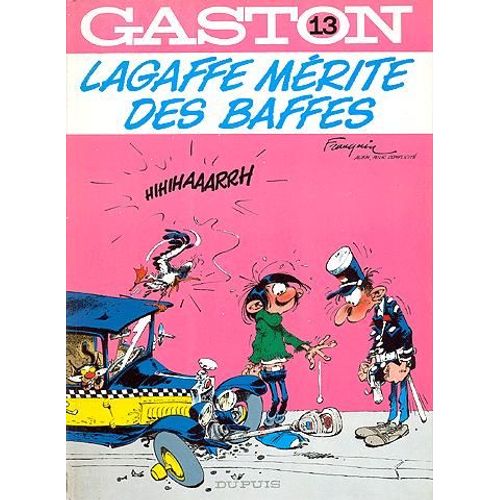 Gaston - Tome 13 - Lagaffe Mérite Des Baffes