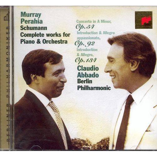 Schumann Complete Works For Piano & Orchestra By Murray Perahia