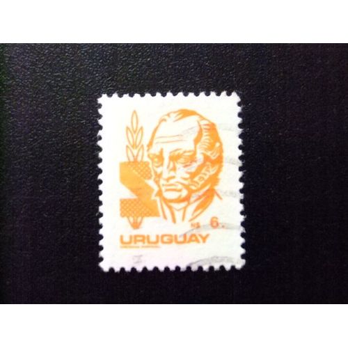 109 Uruguay 1985 / José Gervasio Artigas Politico , Militar Y Estadista / Yvert 1164 Fu