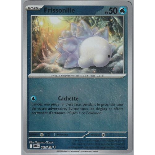 Carte Pokémon - Frissonille - 042/132 - Reverse - Méga-Evolution