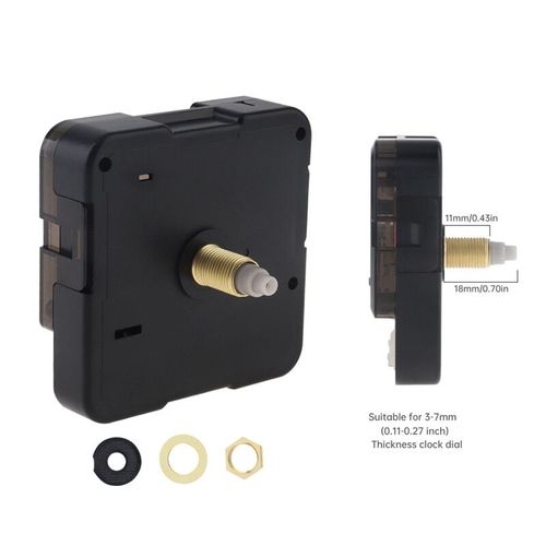 Mécanismes de mouvement d'horloge murale à piles à Quartz pour bricolage/réparation de pièces d'horloge de - Type Type B