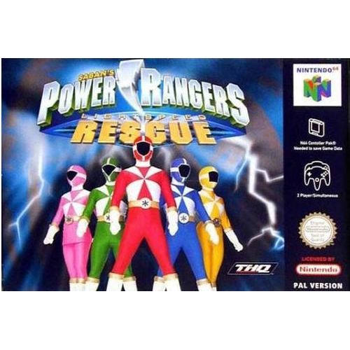 Power Rangers Lightspeed Rescue Nintendo 64