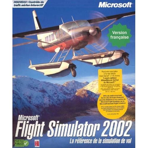 Microsoft Flight Simulator 2002 Standard Edition - Ensemble Complet - Pc - Cd - Win - Français