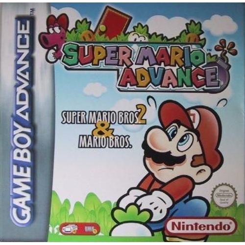 Super Mario Advance - Ensemble complet - Game Boy Advance - cartouche de jeu