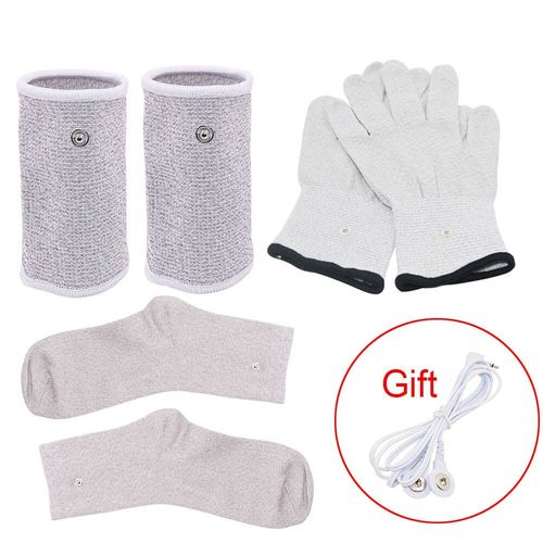 Herald Tens Stimulateur Musculaire Ems Acupuncture Massage Corporel Thérapie Numérique Machine Électrostimulateur Bureau À Domicile - Type Gloves Bracers Sock