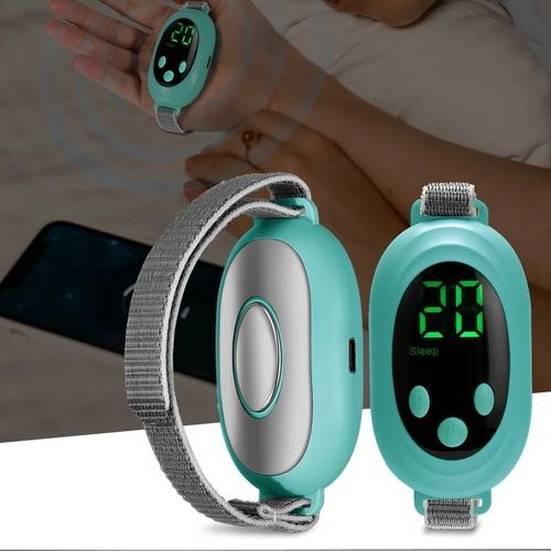 Dispositif D'aide Au Sommeil À Microcourant Ems,Machine D'aide Au Sommeil,Instrument De Sommeil Pour L'insomnie,Soulagement De L'anxiété,Masseur D'impulsions De Paume #B