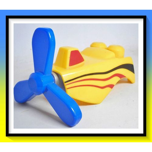 Pièce détachée - Bloc moteur hélice avion - jeu Megabloks