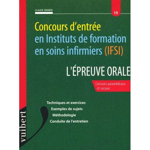 Concours D'entrée En Ifsi - L'épreuve Orale