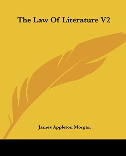The Law Of Literature V2