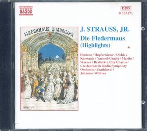 La Chauve Souris (Extraits) Fontana; Hopferweiser; Dickie; Rso Tchèque