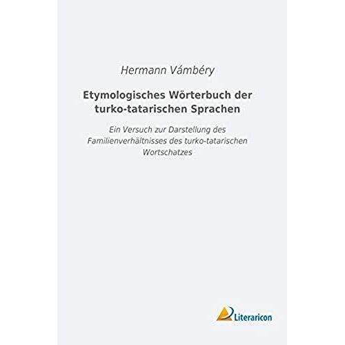 Etymologisches Wörterbuch Der Turko-Tatarischen Sprachen