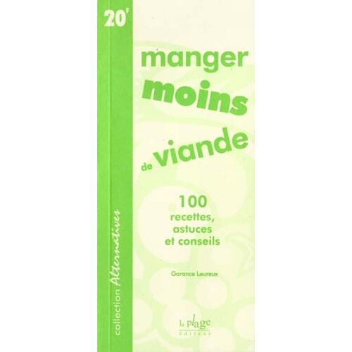 Manger Moins De Viande