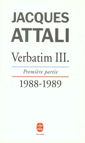 Verbatim Iii Tome 1 - 1988-1989