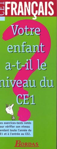 Evaluations Francais Ce1