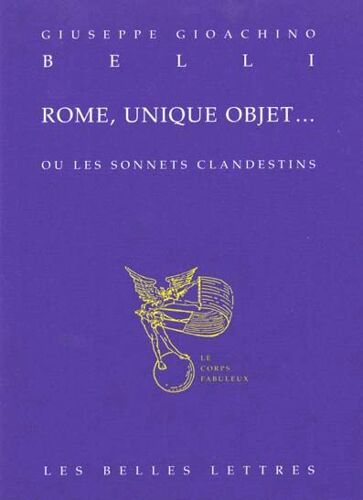 Rome, Unique Objet - Ou Les Sonnets Clandestins