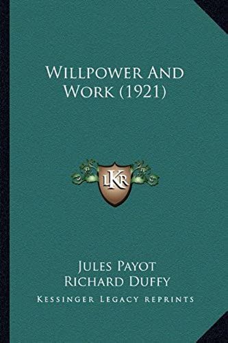 Willpower And Work (1921)