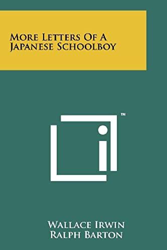 More Letters Of A Japanese Schoolboy
