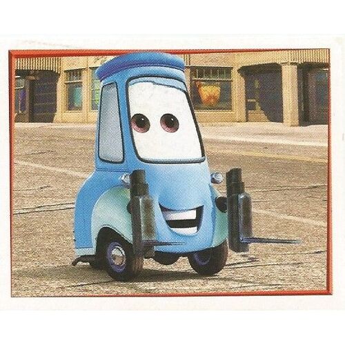 Image. Sticker. Autocollant. Panini. Carrefour. Disney. Un Monde Magique. Cars N° 12