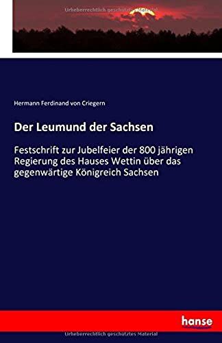 Der Leumund Der Sachsen