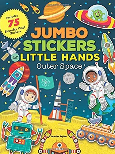 Jumbo Stickers For Little Hands: Outer Space