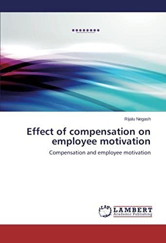 Effect Of Compensation On Employee Motivation