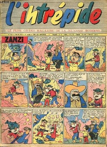 L Intrépide - Nouvelle Série - N° 465 - 24 Septembre 1958 - Records Du Monde De Natation - Les Spoutnik - L Espion Des Vikings -- Tip Le Hardi - Le Cavalier Rouge - Les Mines Du Roi Salomon - Zanzi(...)