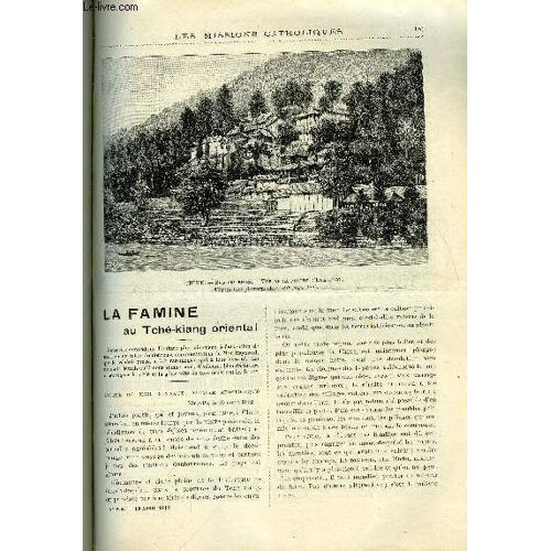 Les Missions Catholiques N° 2237 - La Famine Au Tché-Kiang Oriental, Ravages D Une Tempête En Océanie Centrale, Déclaration Et Rétractation De Mgr Cyrille Macaire, Esquisses Jaunes, Les Rives
