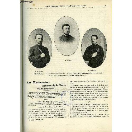 Les Missions Catholiques N° 2178 - Les Missionnaires Victimes De La Peste En Mandchourie, Joyeux Nouvel An Et Triste Noël, Saint Olaf Et Ses Missionnaires Au Xxe Siècle, De Marseille A Alexandrie Par(...)