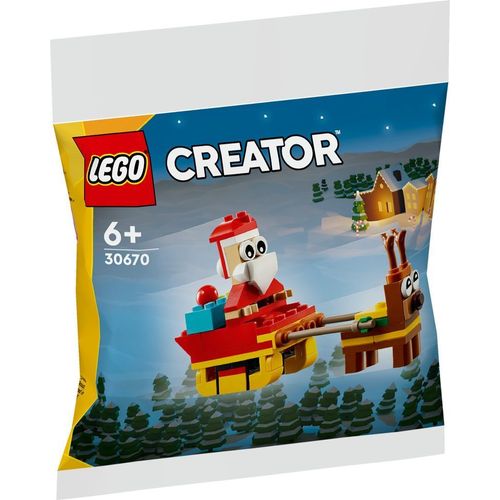 LEGO Creator - La promenade en traîneau du Père Noël (Polybag) - 30670