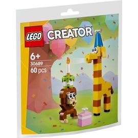 LEGO Creator - Les animaux du goûter d'anniversaire (Polybag) - 30689