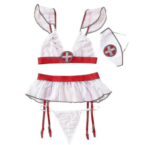 Uniforme D'infirmière Sexy, Pyjama, Costume De Lune De Miel, Soirée En Boîte De Nuit, Cosplay, Taille L