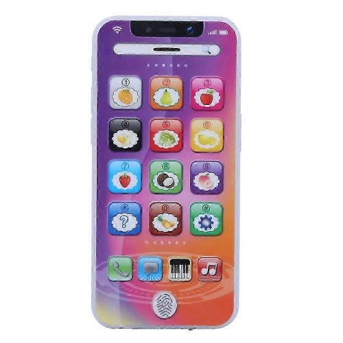Téléphone musical léger pour bébé, jouet pour jouer, téléphone portable simulé, jouet éducatif pour enfants