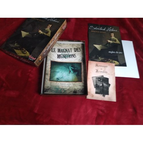 Asmodee Sherlock Holmes Détective Conseil : Meurtres De La Tamise Et Autres Enquêtes