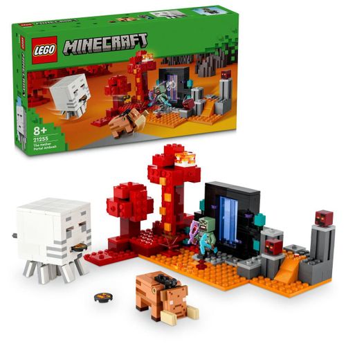 LEGO Minecraft - L'embuscade au portail du Nether - 21255