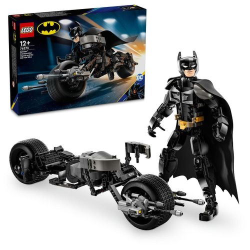 LEGO DC Comics - La figurine de Batman à construire et la moto Bat-Pod - 76273