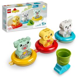 LEGO DUPLO - Jouet de bain : le train flottant des animaux - 10965
