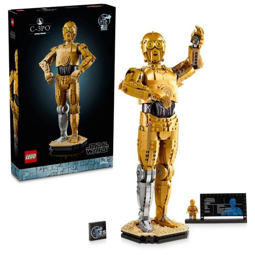 LEGO Star Wars - C-3PO Figurine de droïde à construire - 75398