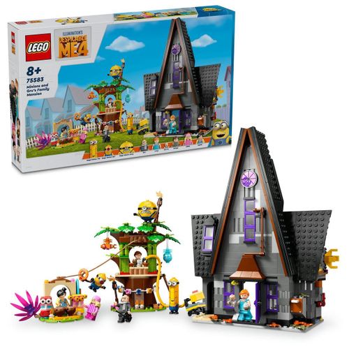 LEGO Moi, Moche et Méchant - Le manoir familial des Minions et de Gru - 75583