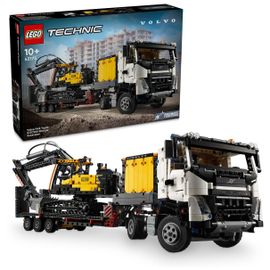 LEGO Technic - Camion Volvo FMX et pelleteuse électrique EC230 - 42175