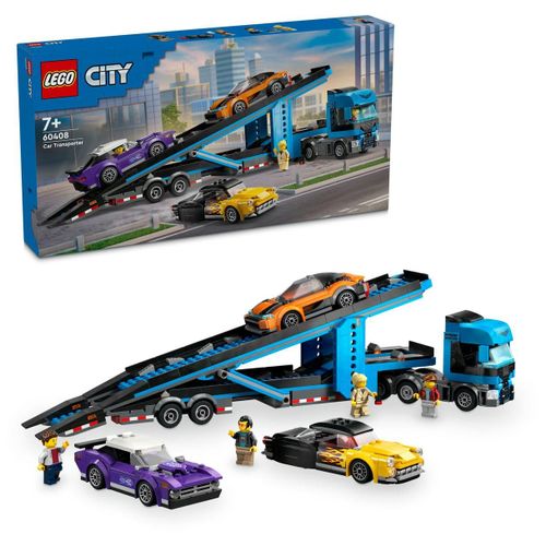 LEGO City - Le camion de transport de voitures de sport - 60408