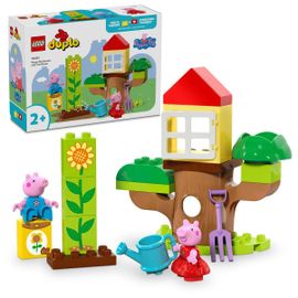 LEGO DUPLO - Le jardin et la cabane dans l'arbre de Peppa Pig - 10431