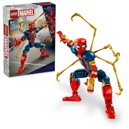 LEGO Marvel - Figurine d'Iron Spider Man à construire - 76298