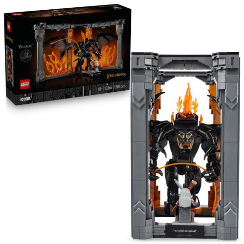 LEGO Icons - Le Seigneur des Anneaux : Book Nook du Balrog - 10367
