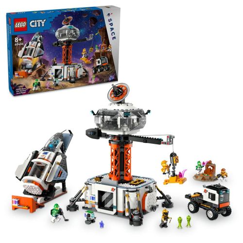 LEGO City - La station spatiale et la base de lancement de fusées - 60434