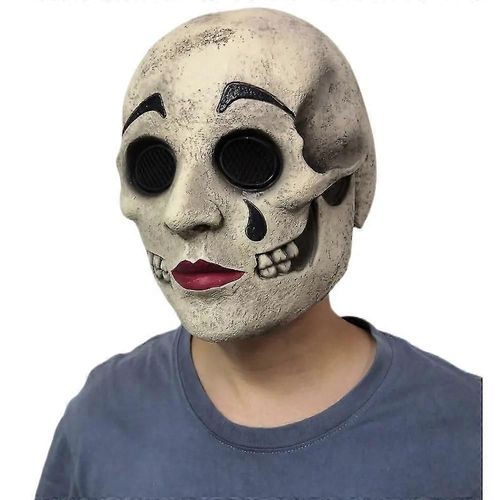 Masque D'horreur Réaliste Pour Halloween, Film « Une Fantaisie À Venise », Masque Complet En Latex, Masques De Cosplay, Cadeaux Pour Adultes