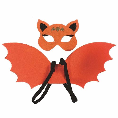 Cape Et Masque De Sorcière Vampire Pour Enfant, Accessoire De Déguisement, Taille L