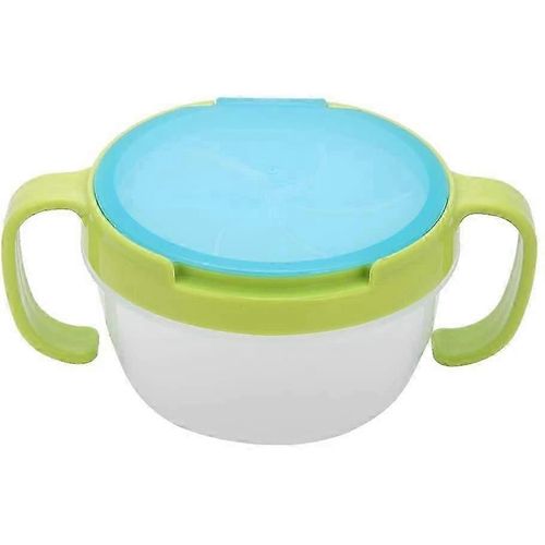 Bol D'alimentation Pour Bébé, Contenants À Collation Anti-Éclaboussures, Sans Bpa, Contenants À Déjeuner À Double Poignée