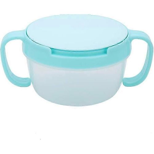 Bol D'alimentation Pour Bébé, Contenants À Collation Anti-Éclaboussures, Sans Bpa, Contenants À Déjeuner À Double Poignée