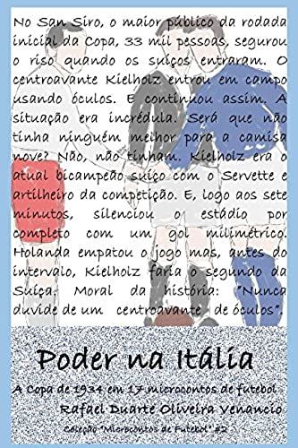 Poder Na Itália: A Copa De 1934 Em 17 Microcontos De Futebol